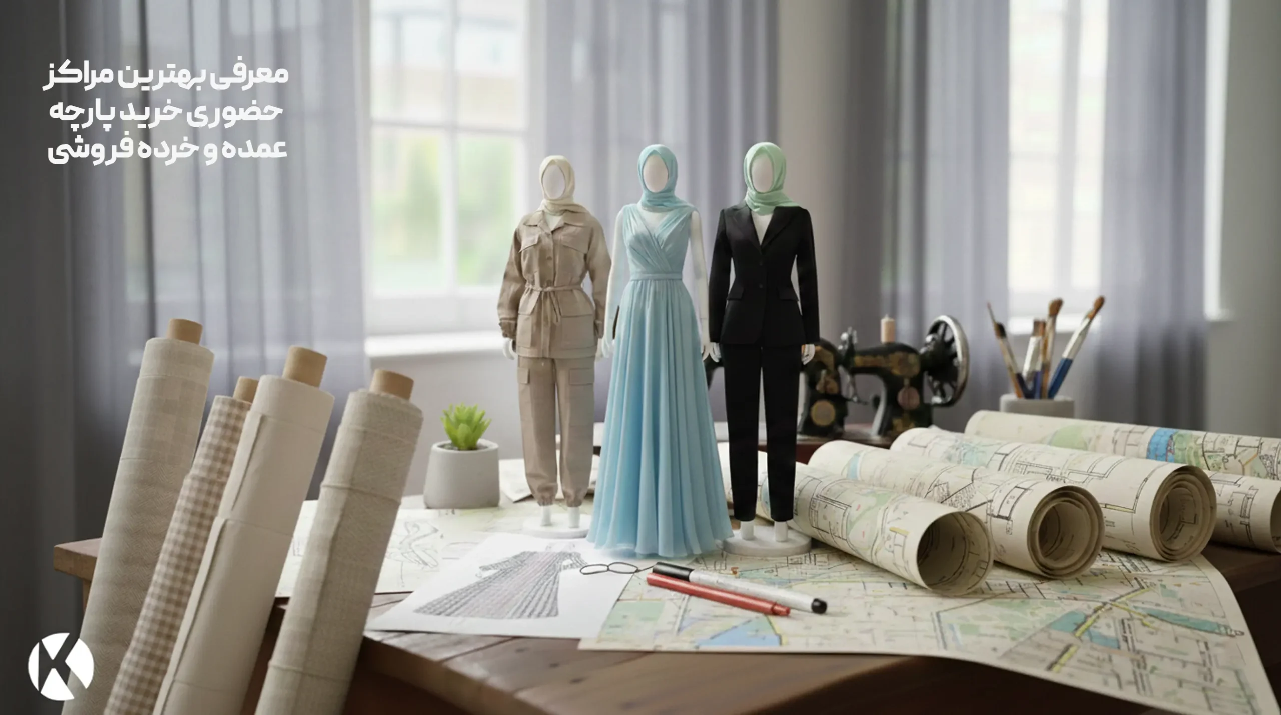 بهترین مراکز خرید حضوری پارچه